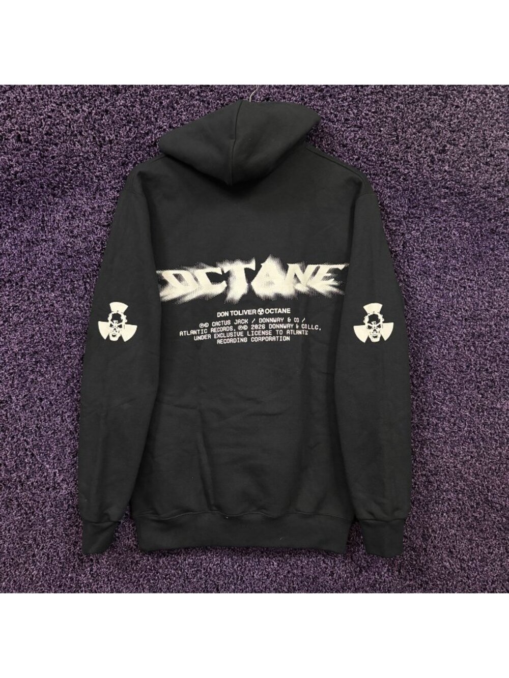Don Toliver Octane Nuclear Hoodie Size Small